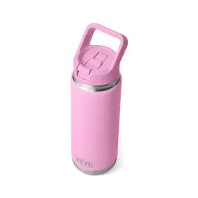 Rambler 26 oz Straw Bottle Power Pink