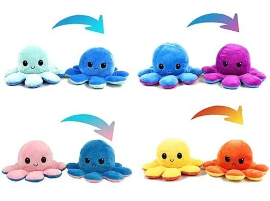 Reversible Octopus Plushie