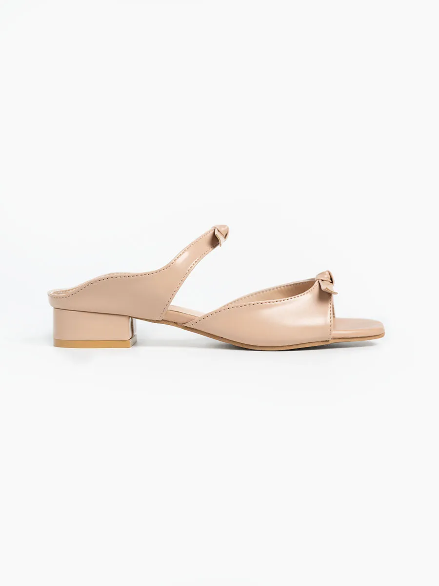 Ribbon Sandal Mules