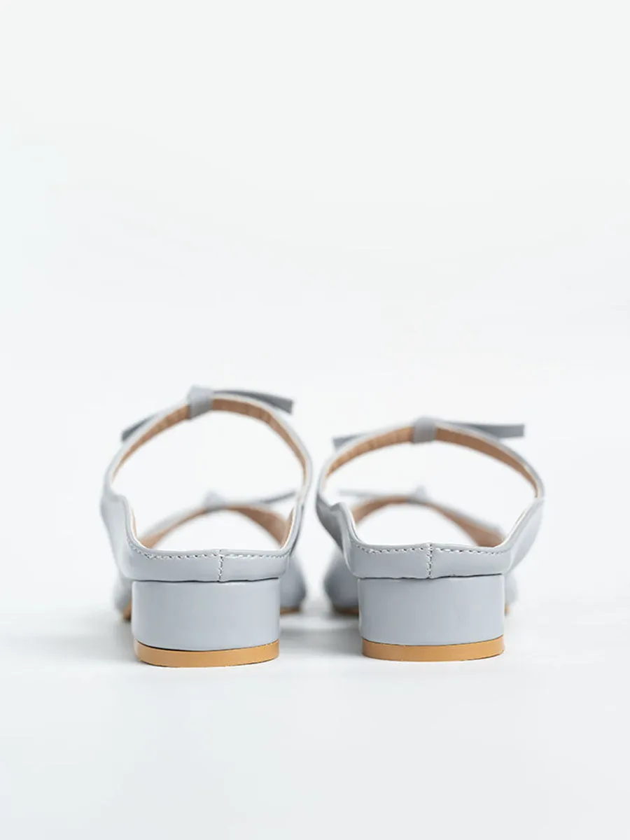 Ribbon Sandal Mules