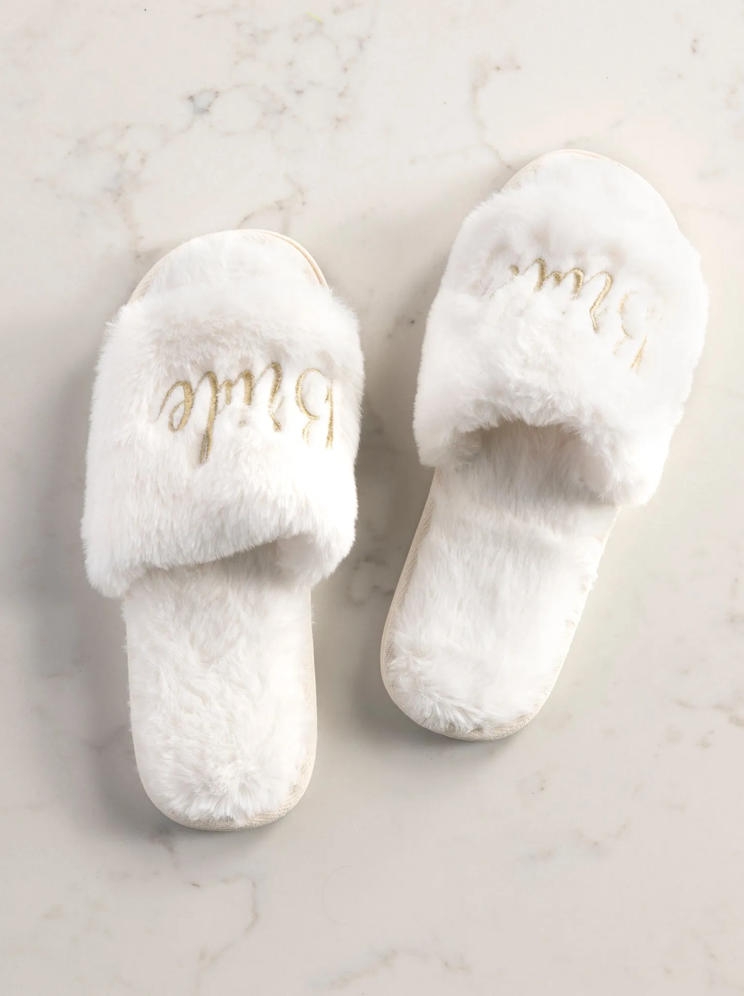 Shiraleah "Bride" Slippers, Ivory