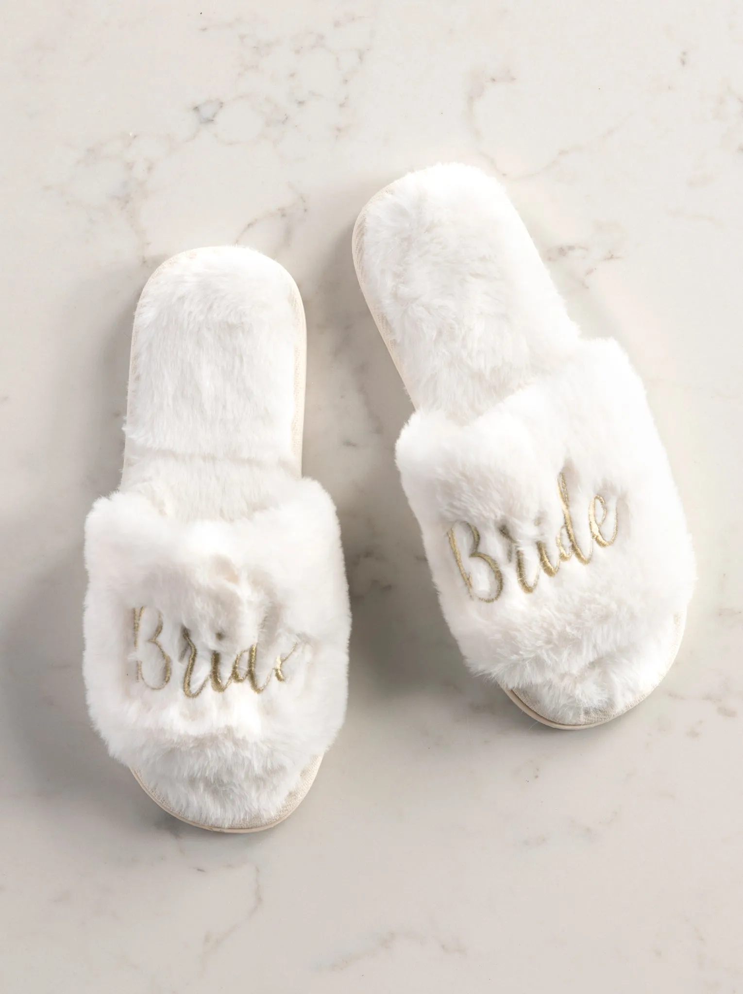 Shiraleah "Bride" Slippers, Ivory