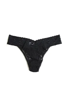 Signature Lace Original Rise Thong