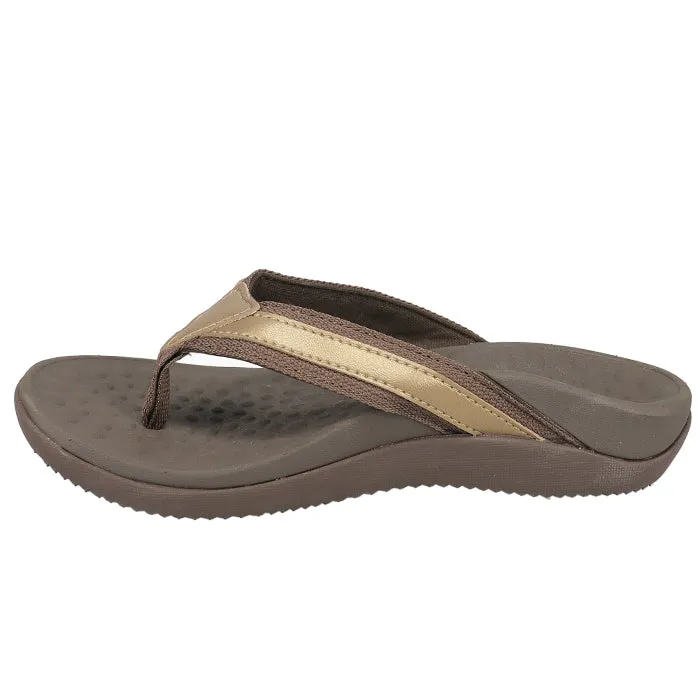 Sovella Womens Elegant Cruise Bronze Sandals