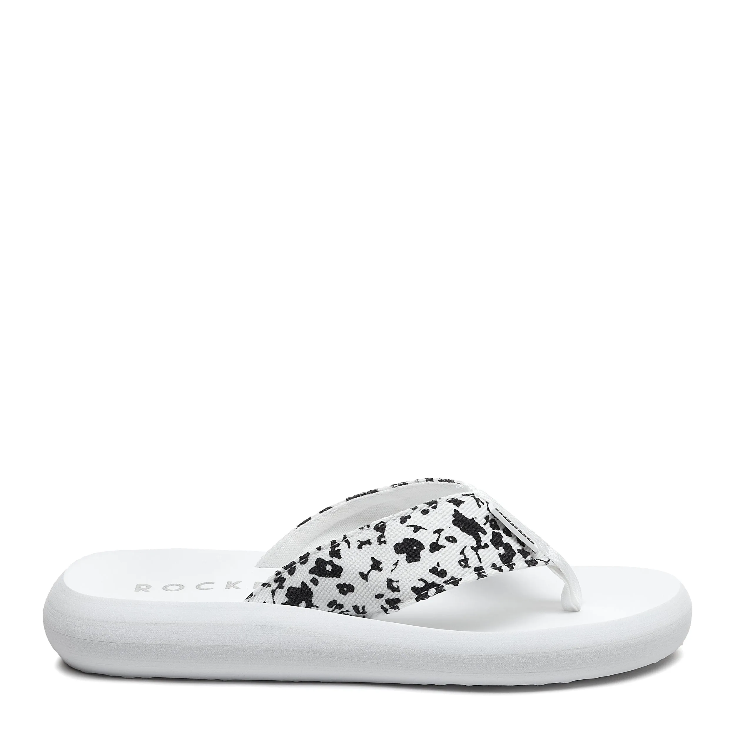 Spotlight Black and White Flip Flop