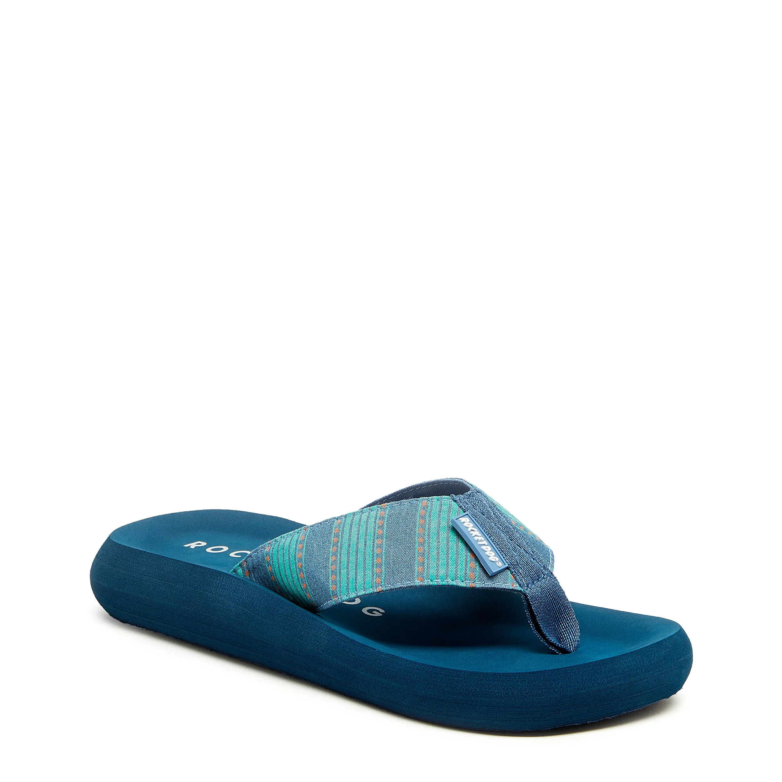 Spotlight Blue Stripe Flip Flop