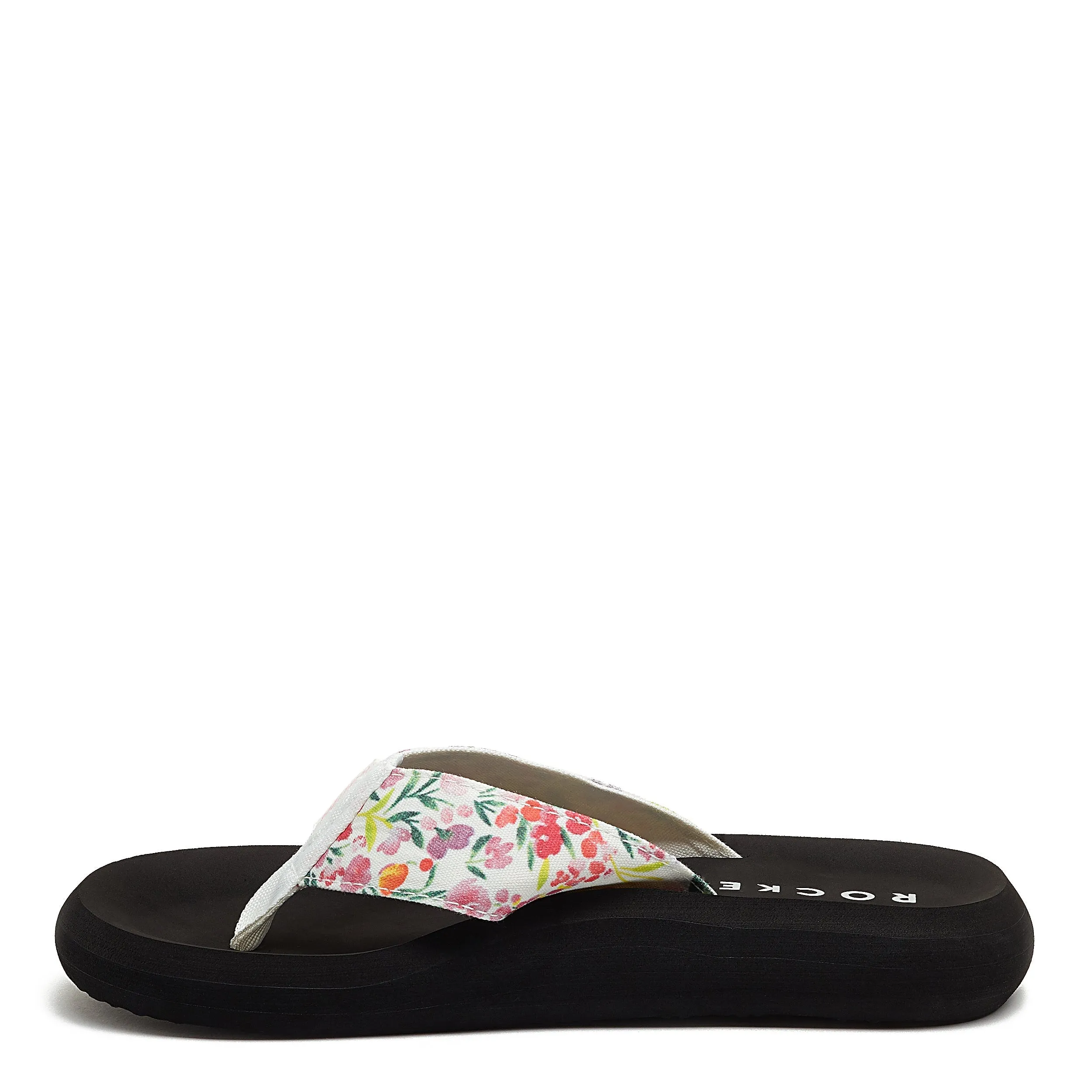 Spotlight Floral White Flip Flop