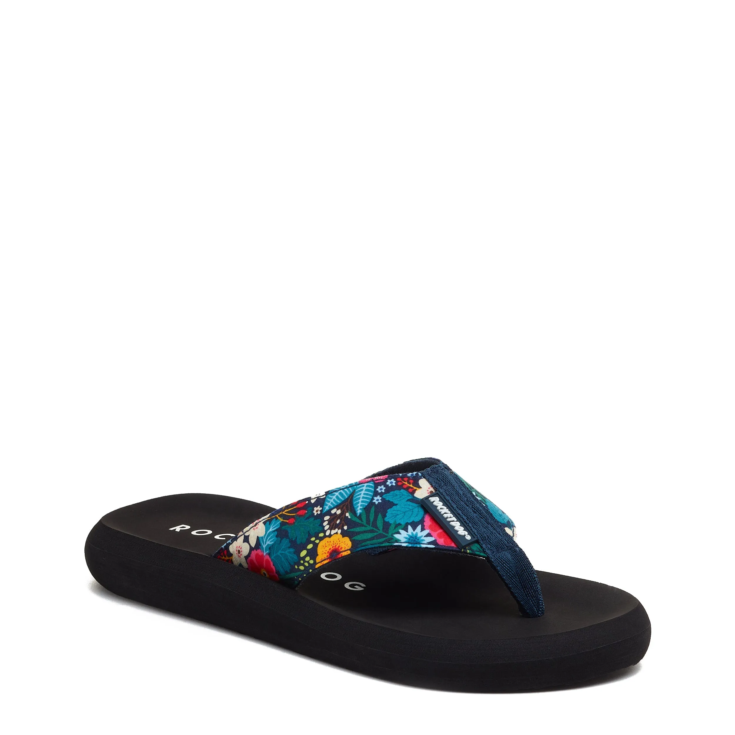 Spotlight Navy Floral Flip Flop