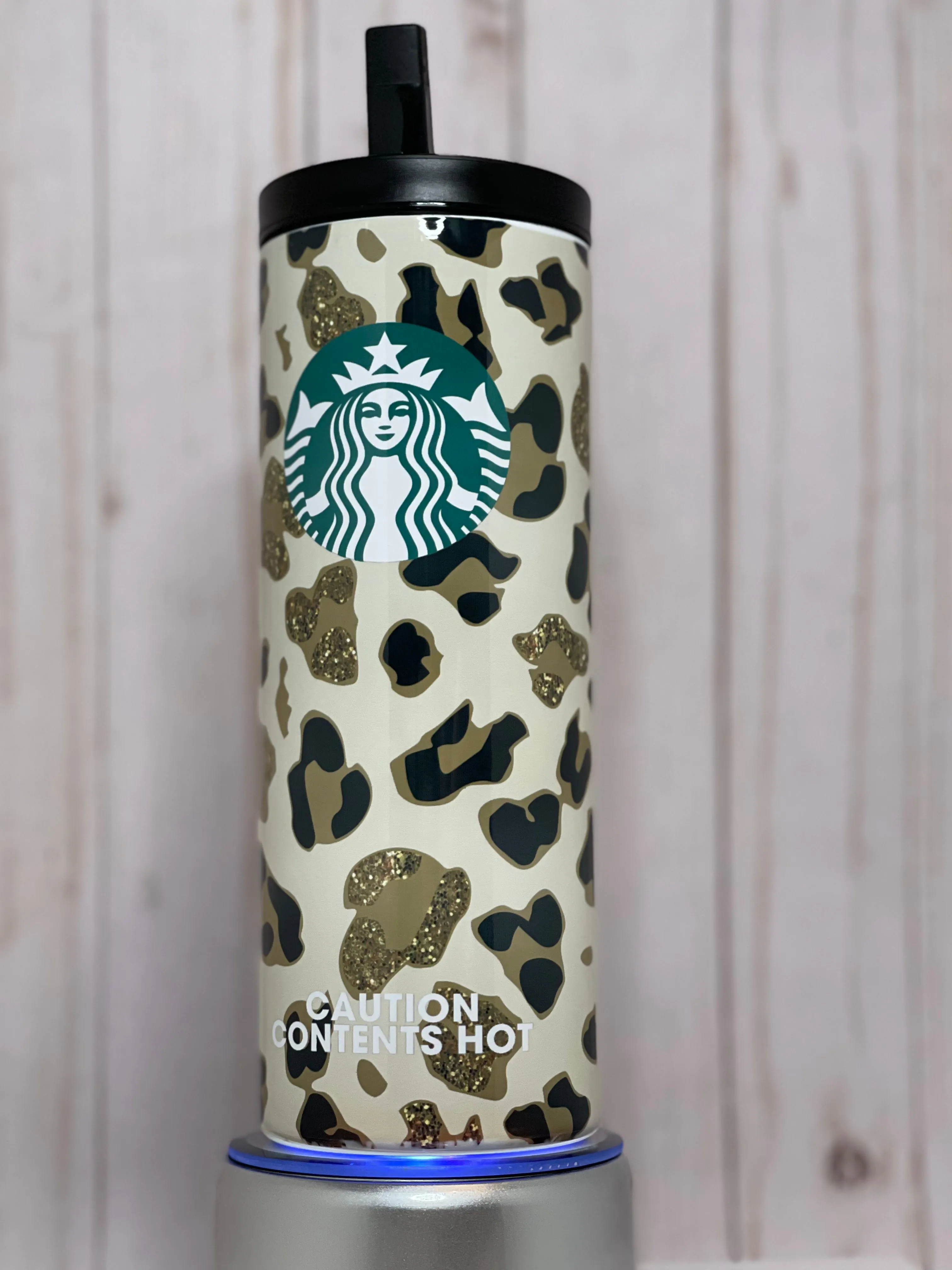 Starbucks leopard 25 oz Tumbler