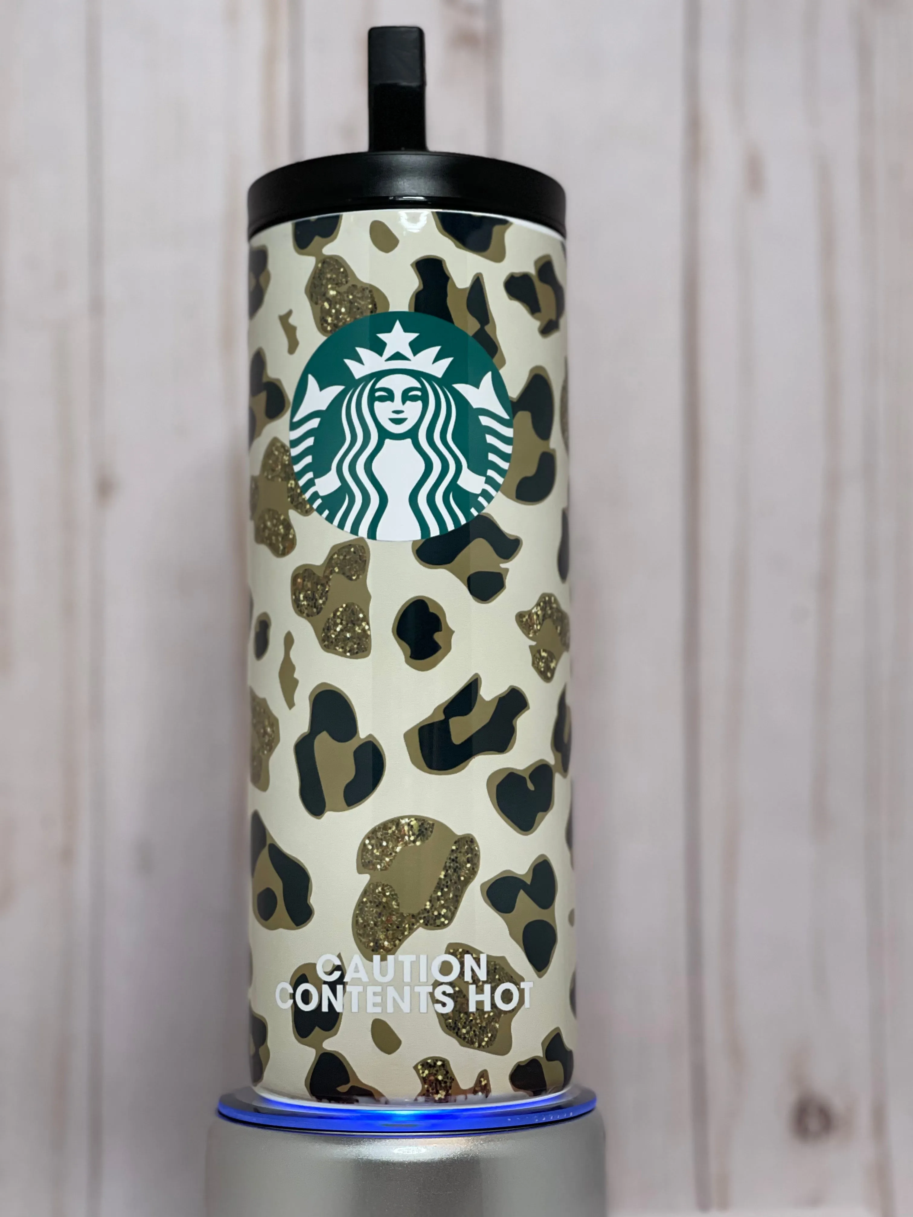 Starbucks leopard 25 oz Tumbler