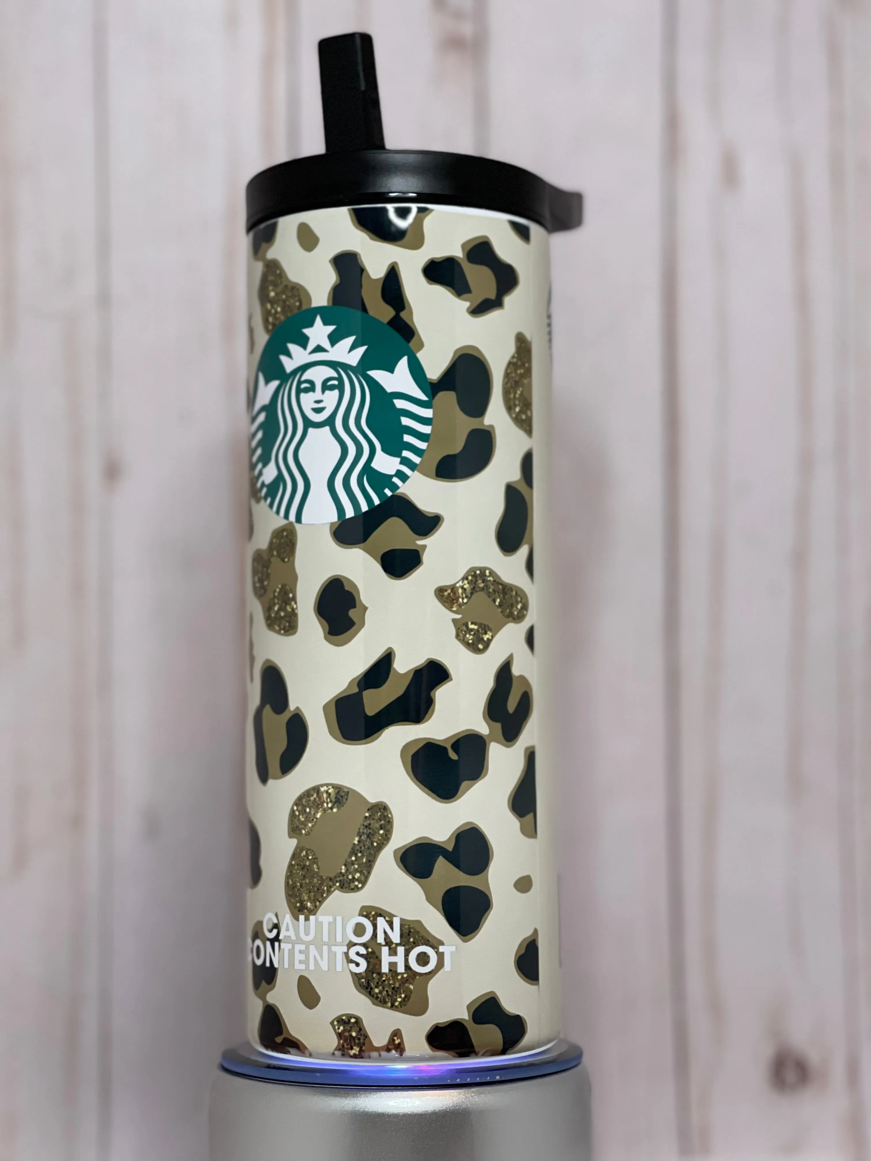 Starbucks leopard 25 oz Tumbler