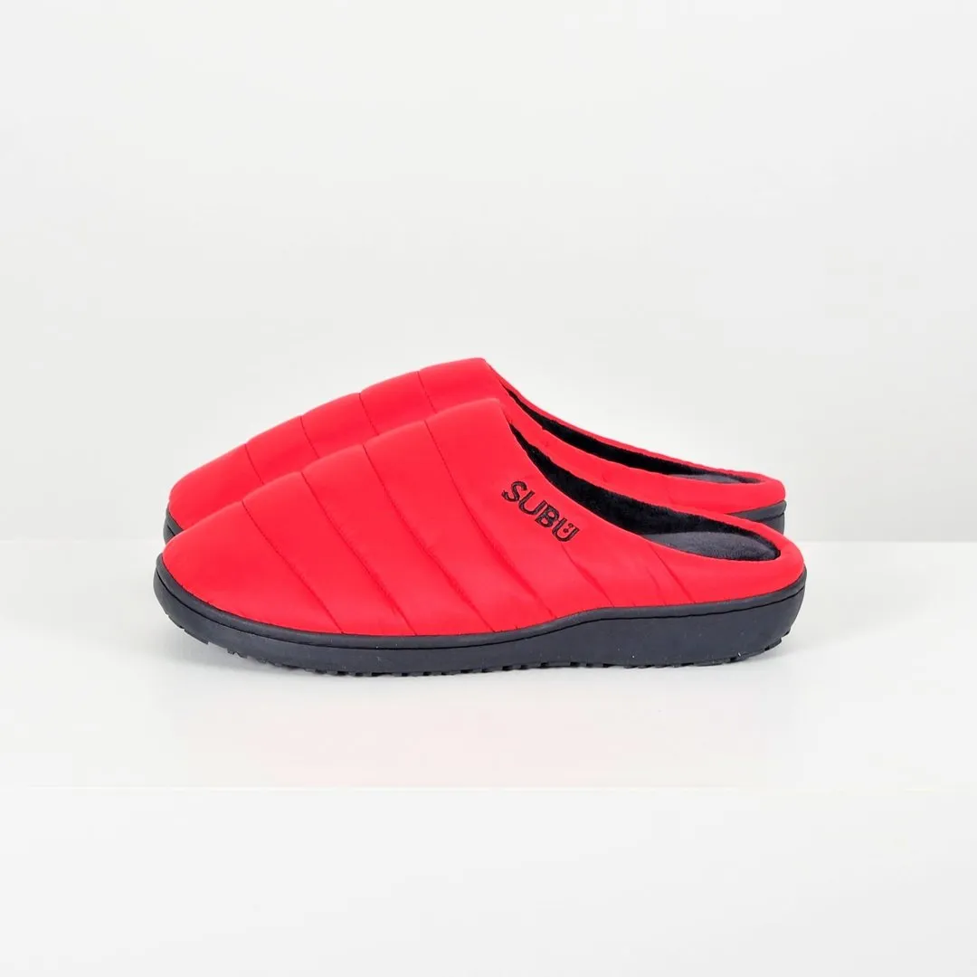 SUBU Tokyo Fall & Winter Slippers - Red