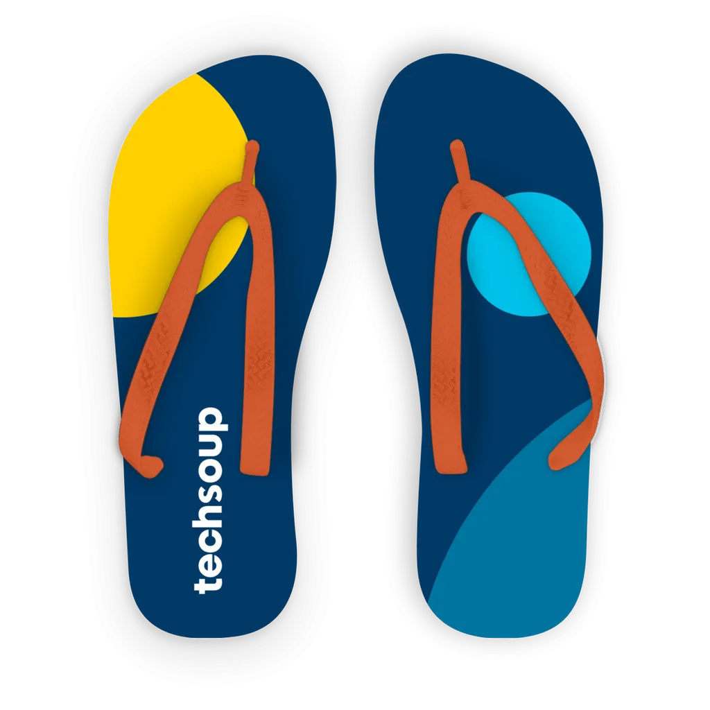 TechSoup Kids Flip Flops