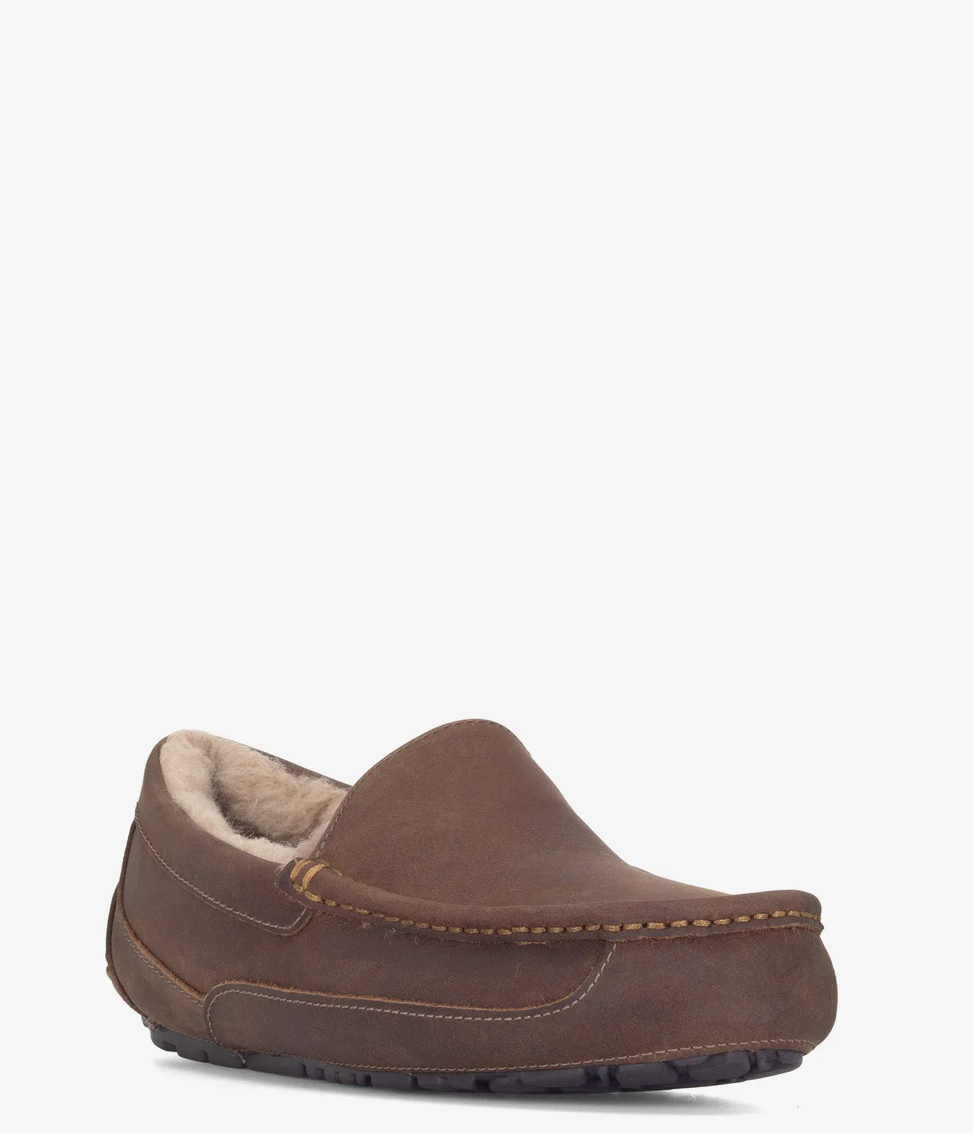 UGG Ascot Matte Leather Slipper - Men