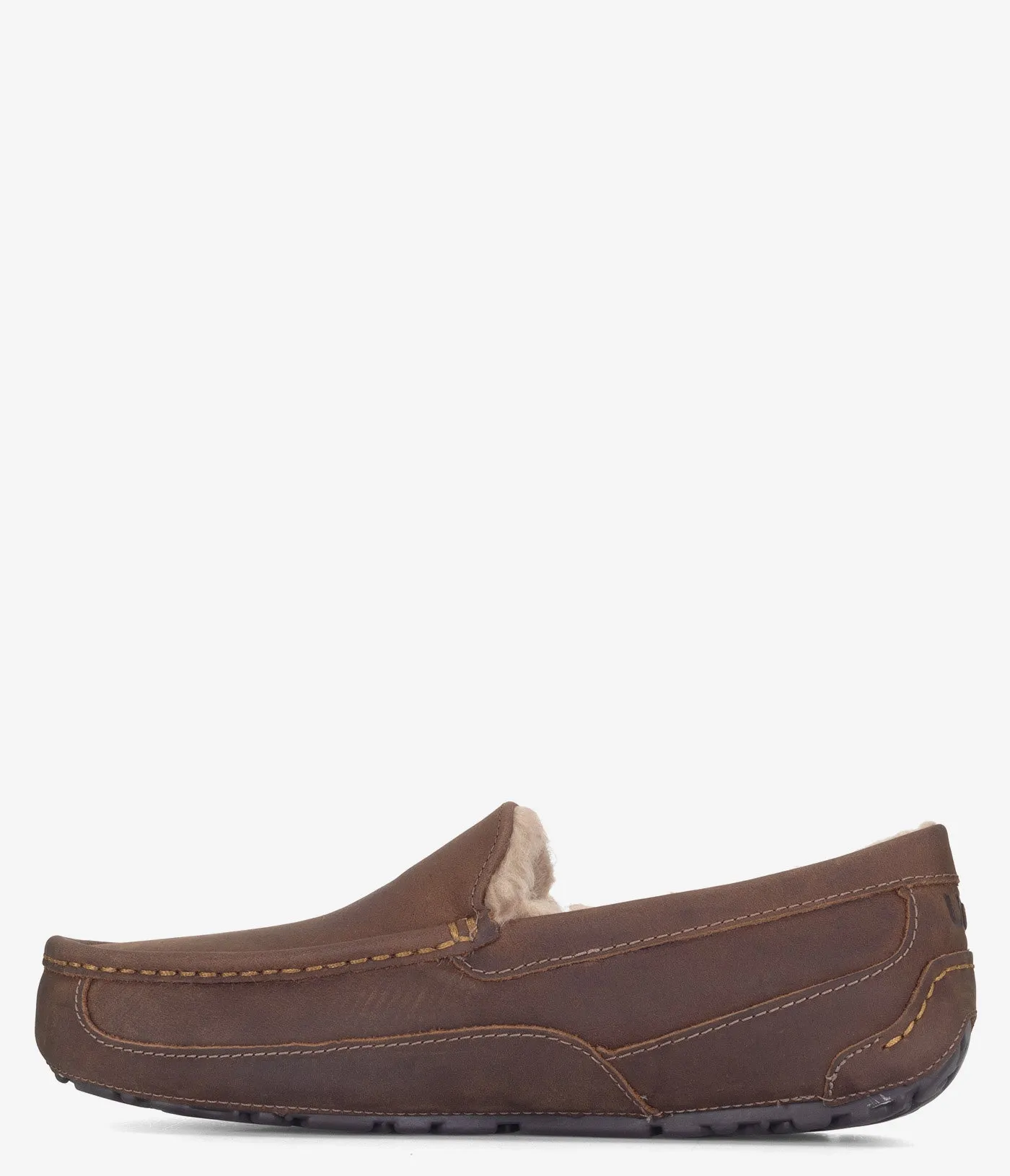 UGG Ascot Matte Leather Slipper - Men