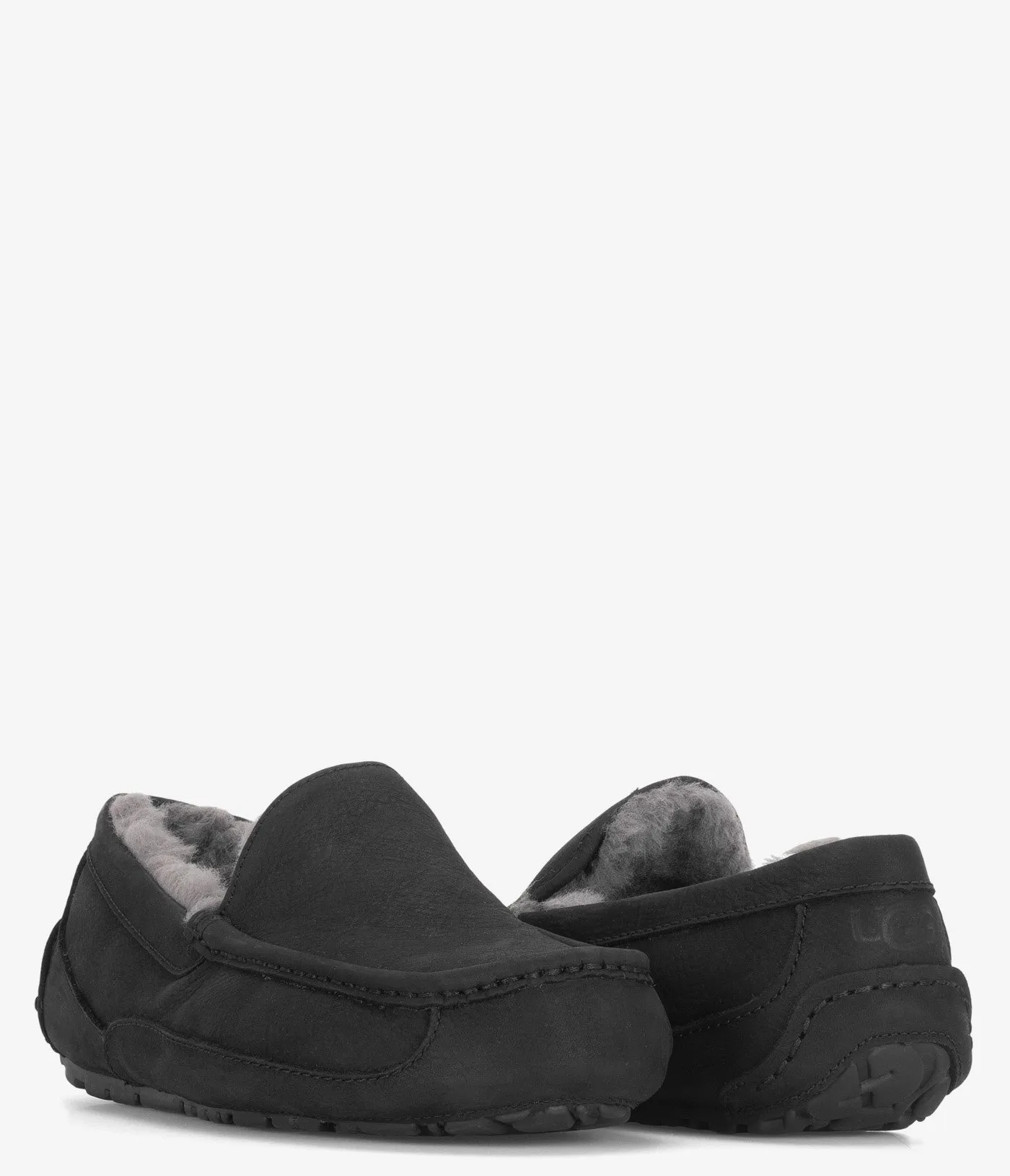 UGG Ascot Matte Leather Slipper - Men