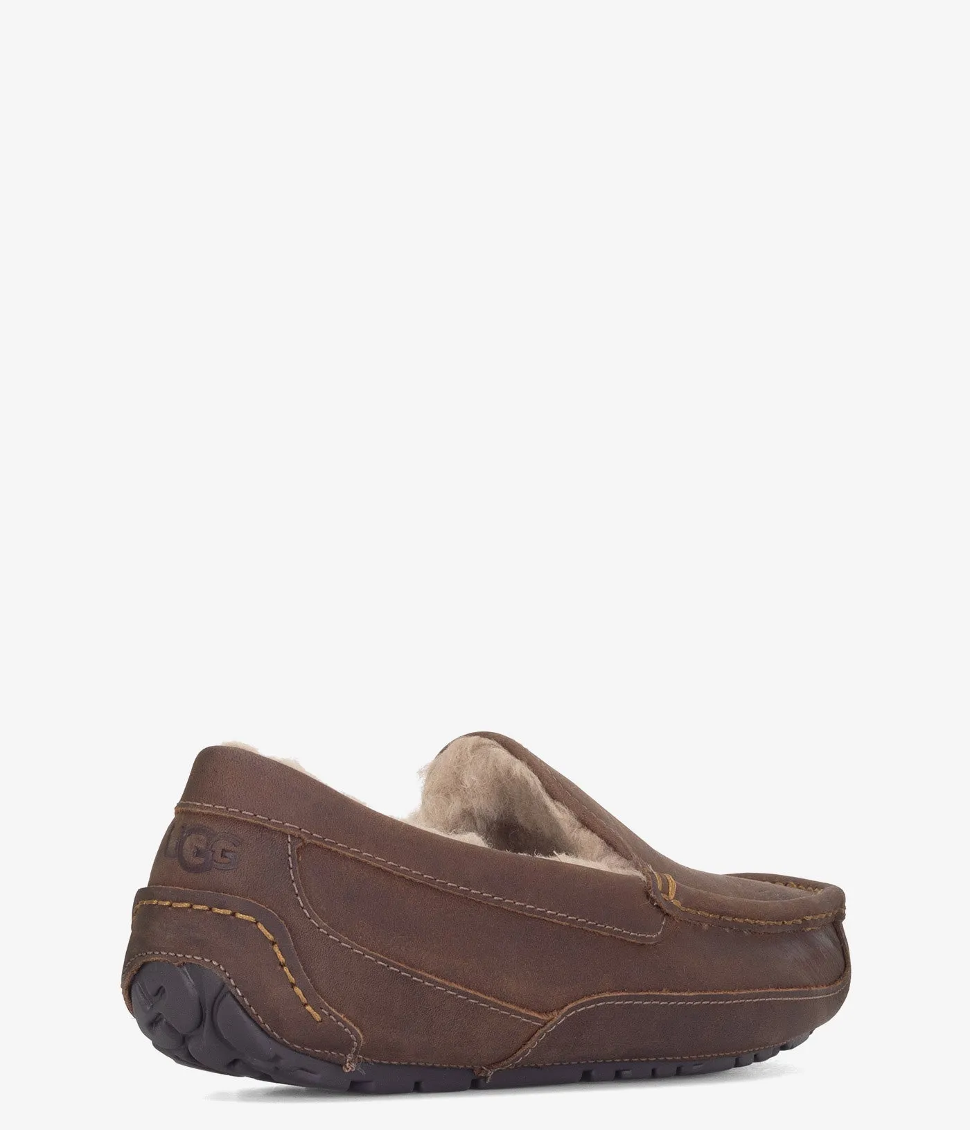 UGG Ascot Matte Leather Slipper - Men