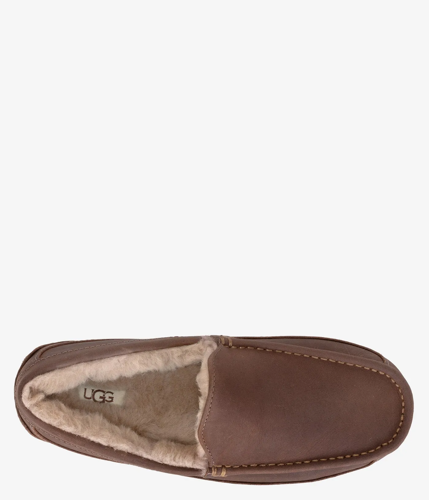 UGG Ascot Matte Leather Slipper - Men