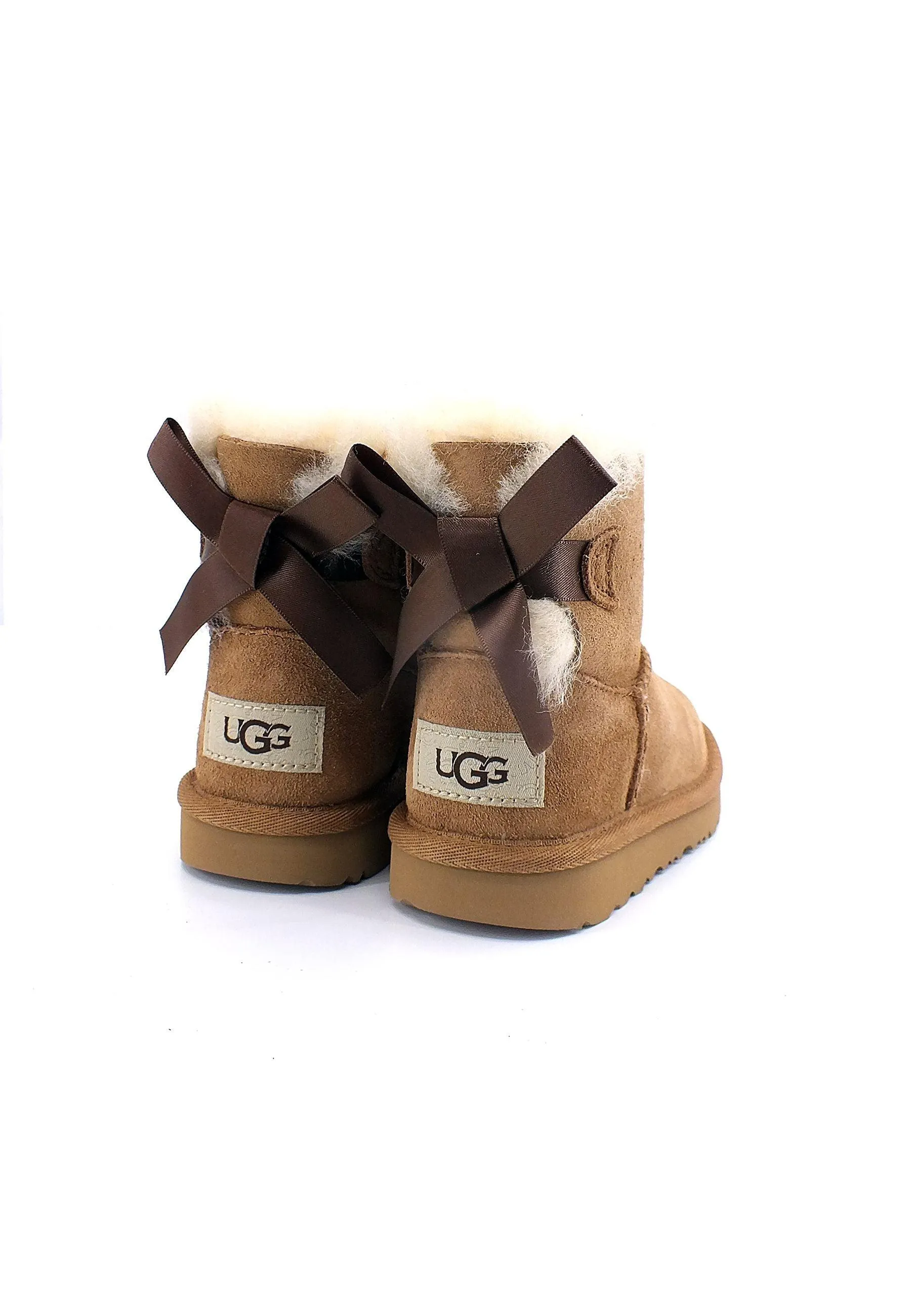 UGG Mini Bailey Bow II Stivaletto Bimbo Chestnut K1017397