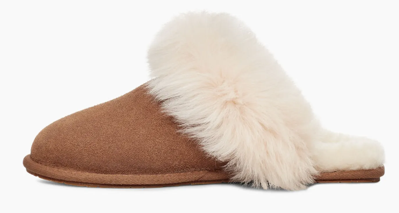 UGG Women's Scuff Sis slippers in Chestnut