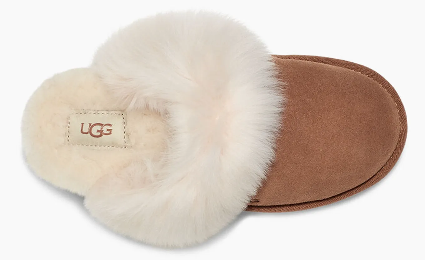 UGG Women's Scuff Sis slippers in Chestnut