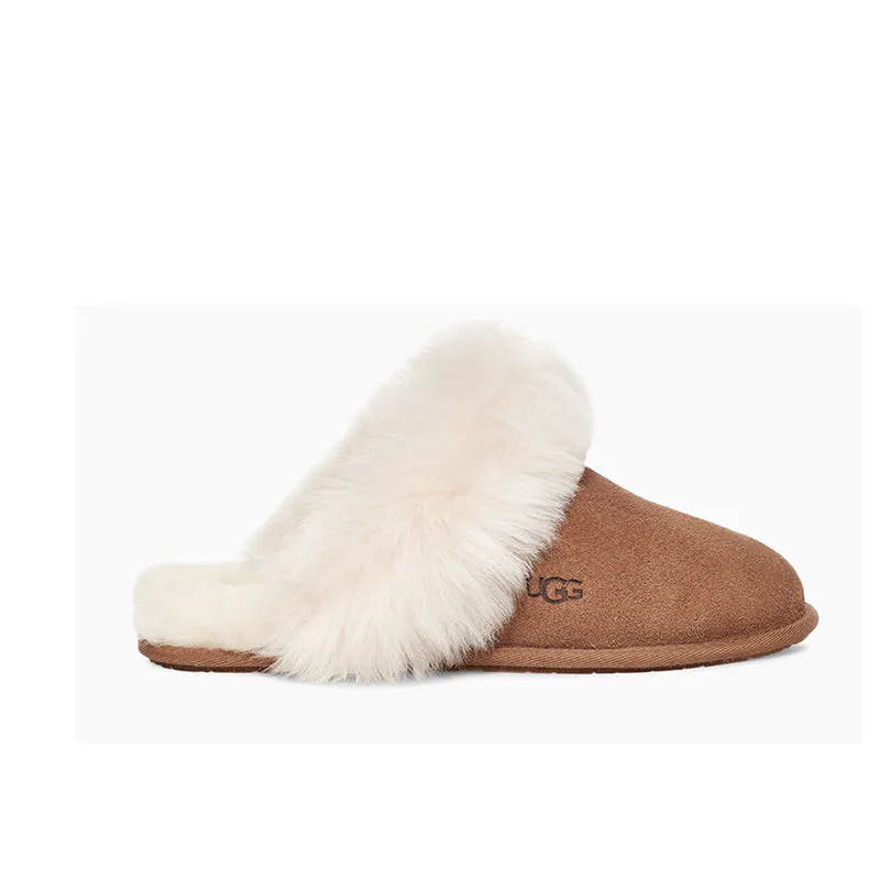 UGG Women's Scuff Sis slippers in Chestnut