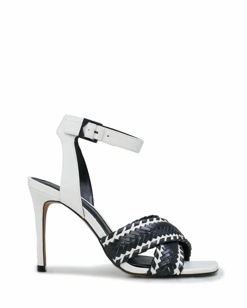 Vince Camuto AMBRINNA COCONUT CREAM BLACK/COW PARADI