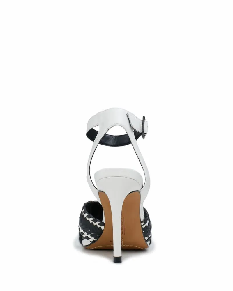 Vince Camuto AMBRINNA COCONUT CREAM BLACK/COW PARADI