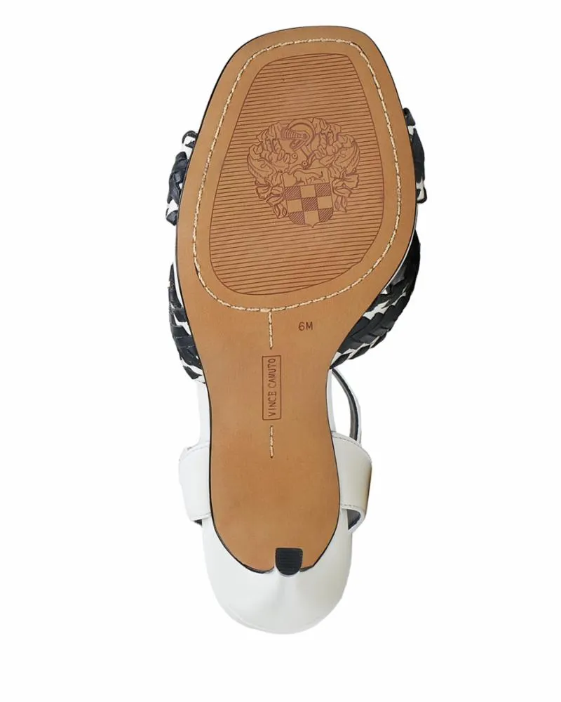 Vince Camuto AMBRINNA COCONUT CREAM BLACK/COW PARADI