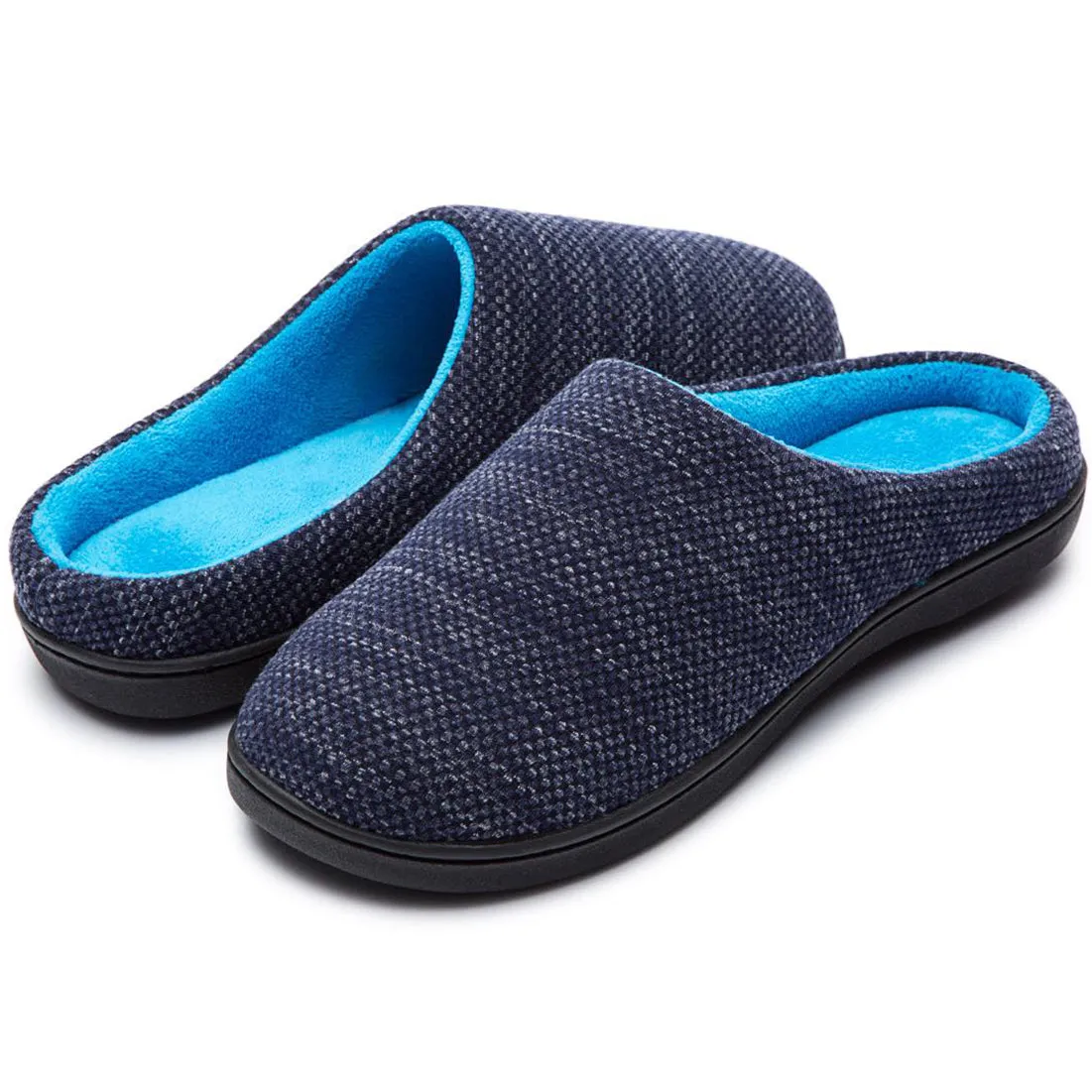 Women's Birdseye Knit Two-Tone Slipper