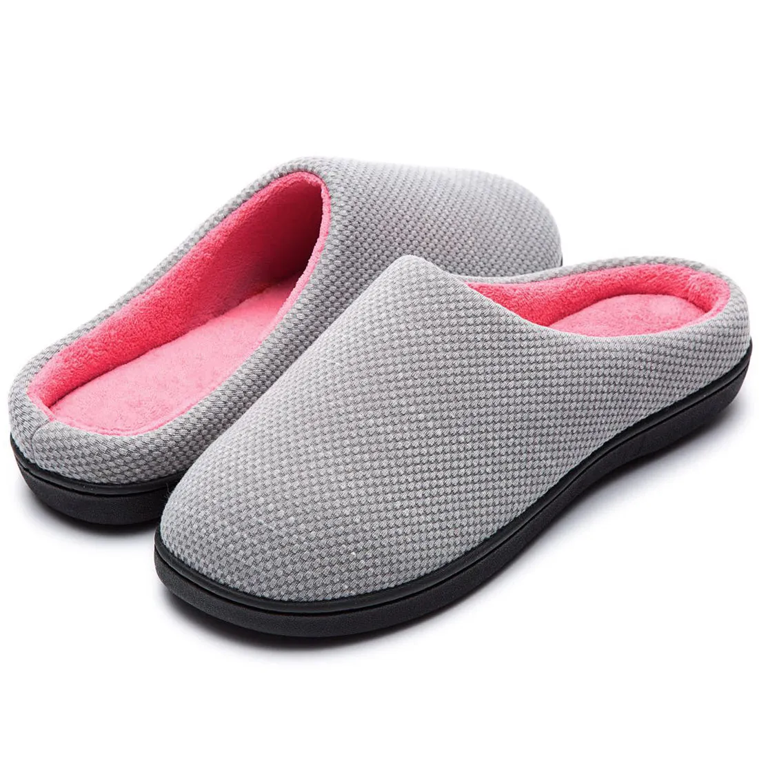 Women's Birdseye Knit Two-Tone Slipper