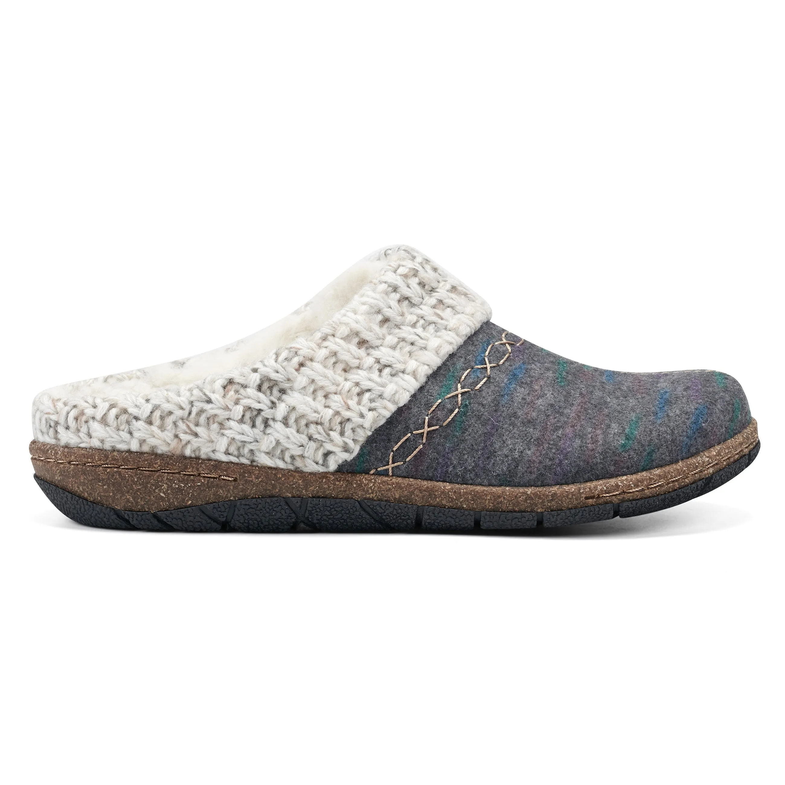 Women's Elana Slipper Grey