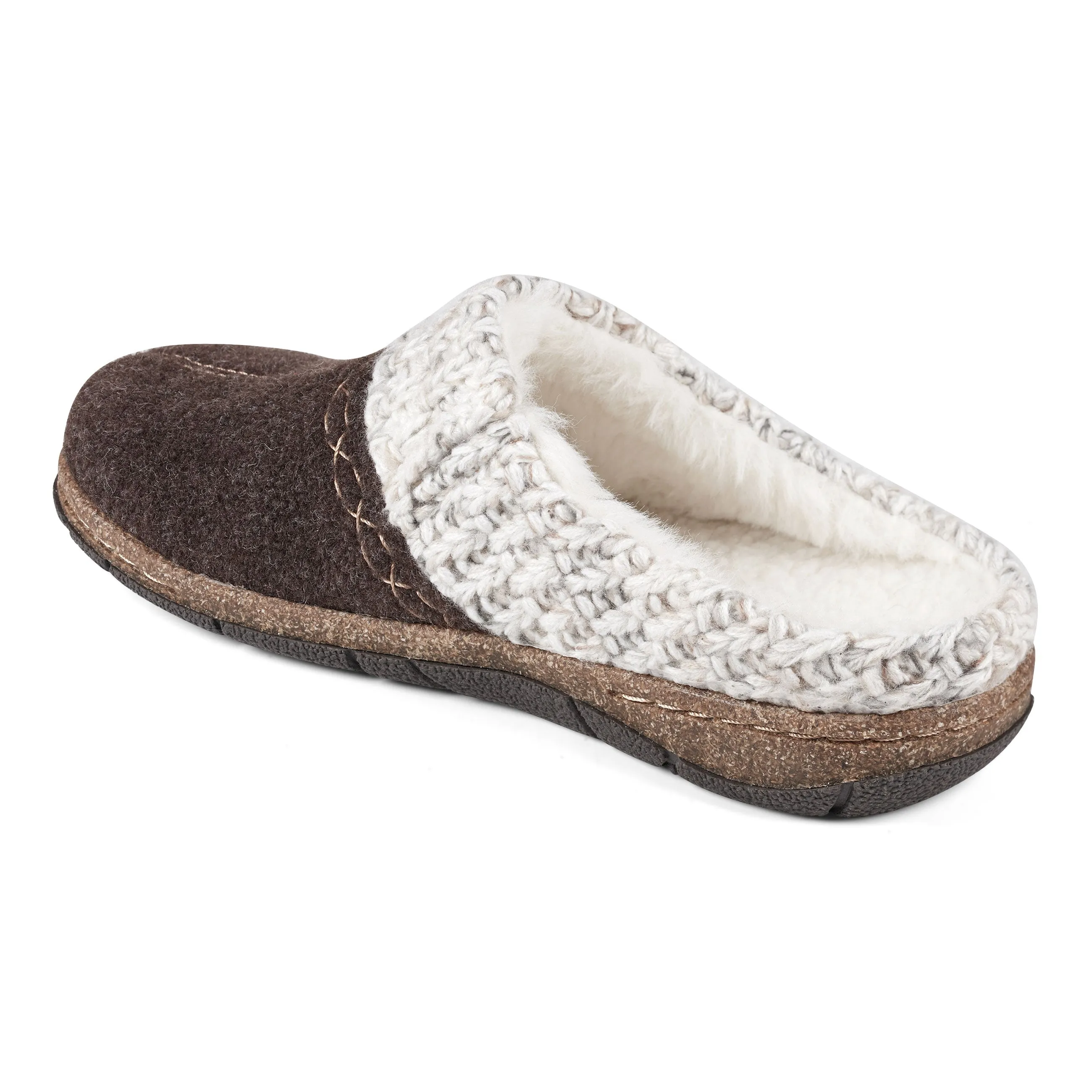 Women's Elana Slipper Mahogany