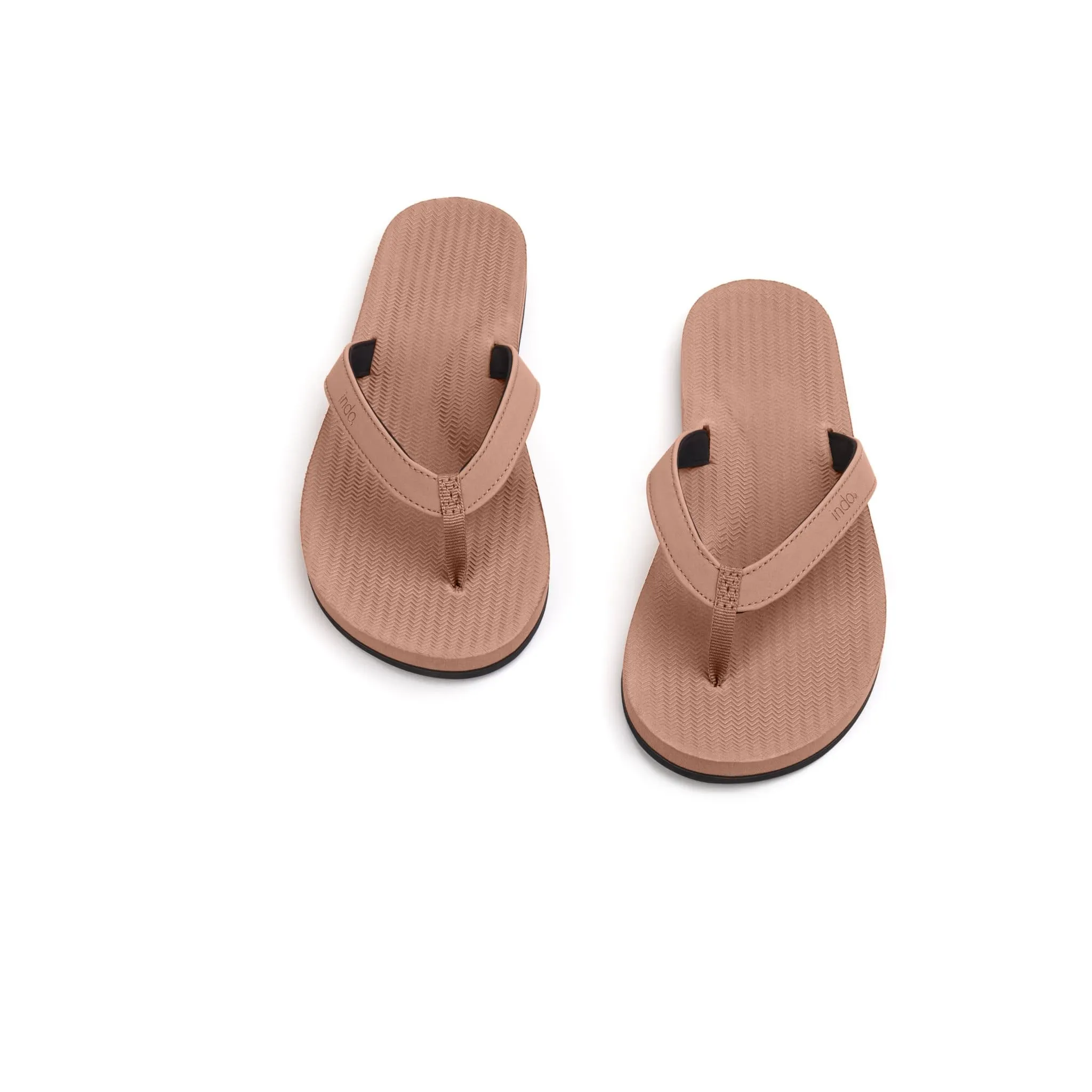 Women's Flip Flops - Rust