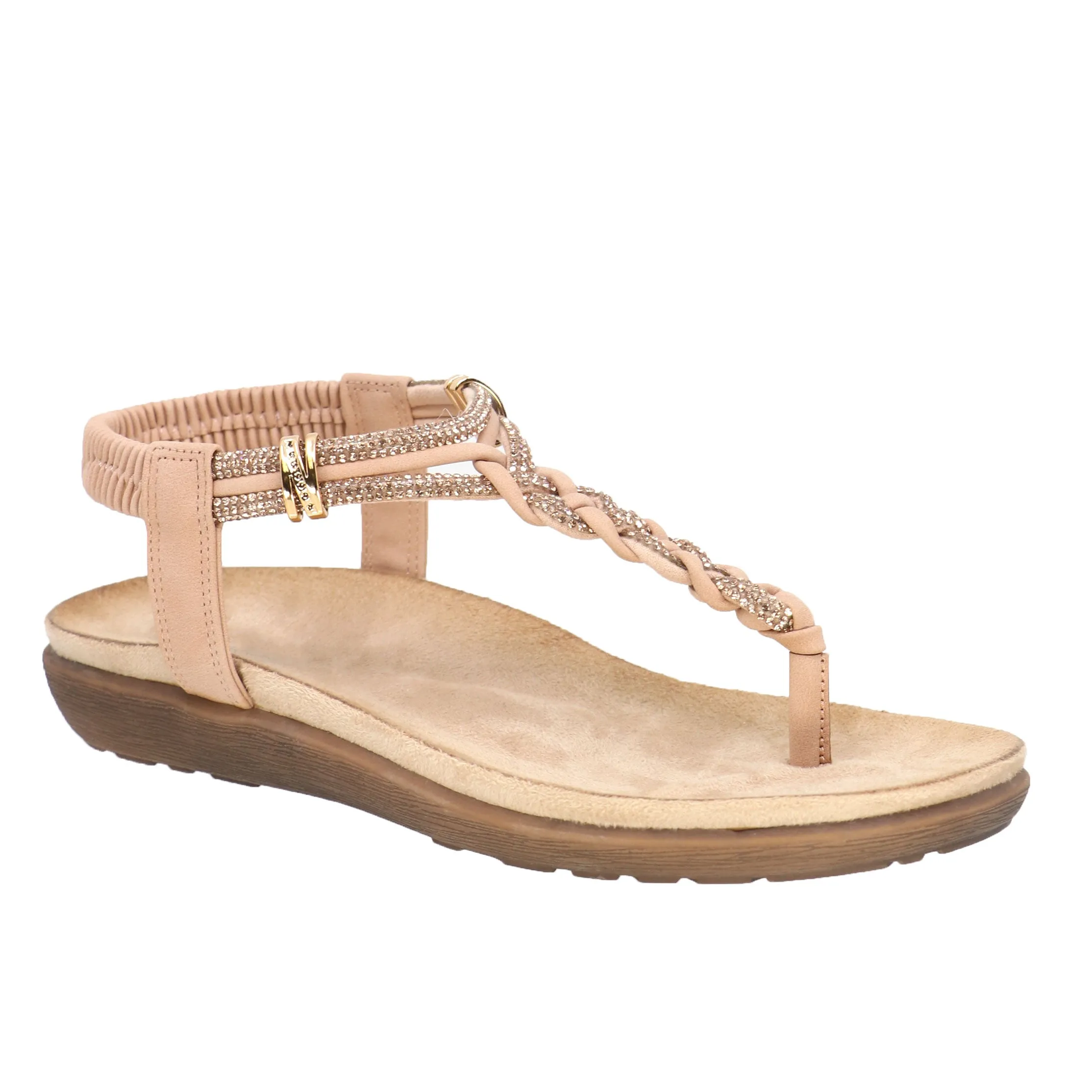 Womens Trisha Braided Sandal