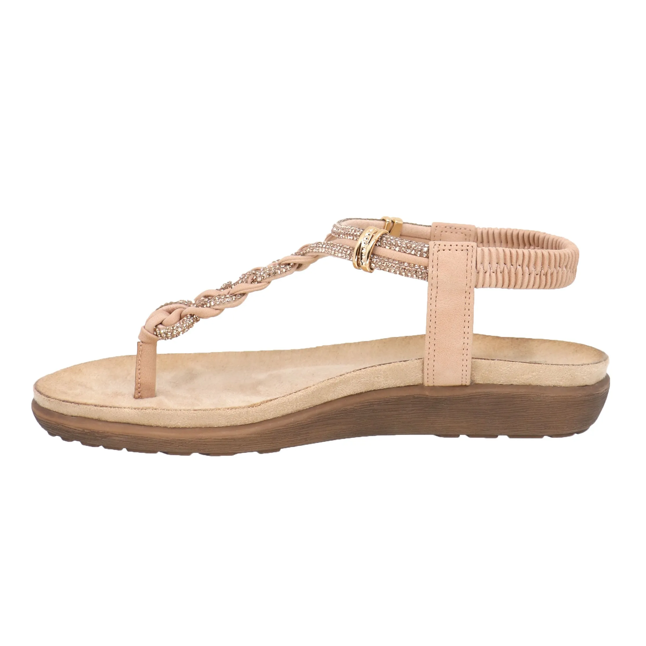 Womens Trisha Braided Sandal