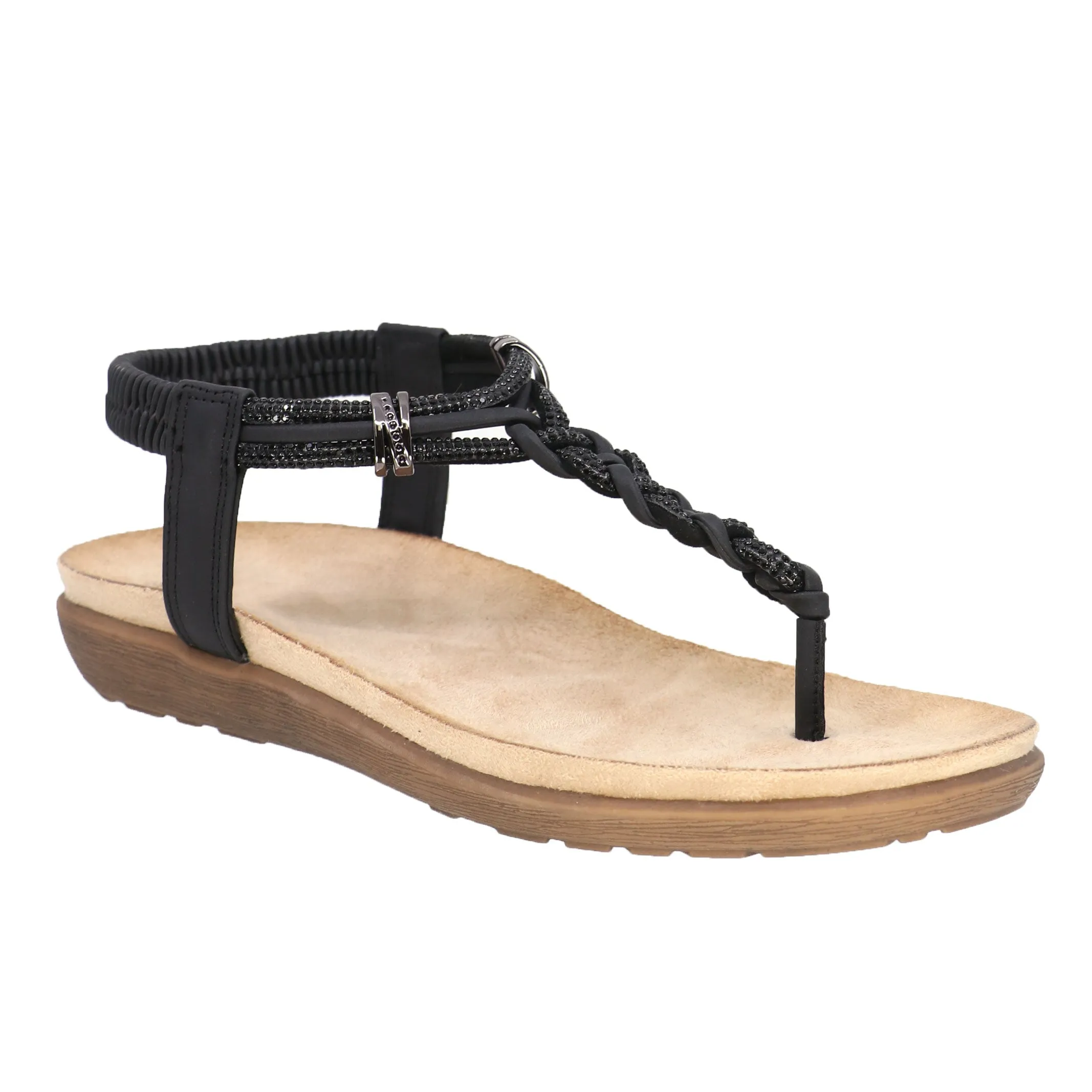 Womens Trisha Braided Sandal